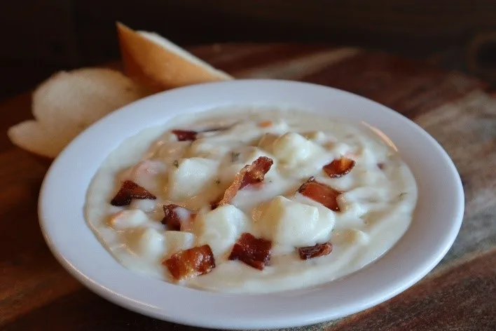 potato bacon